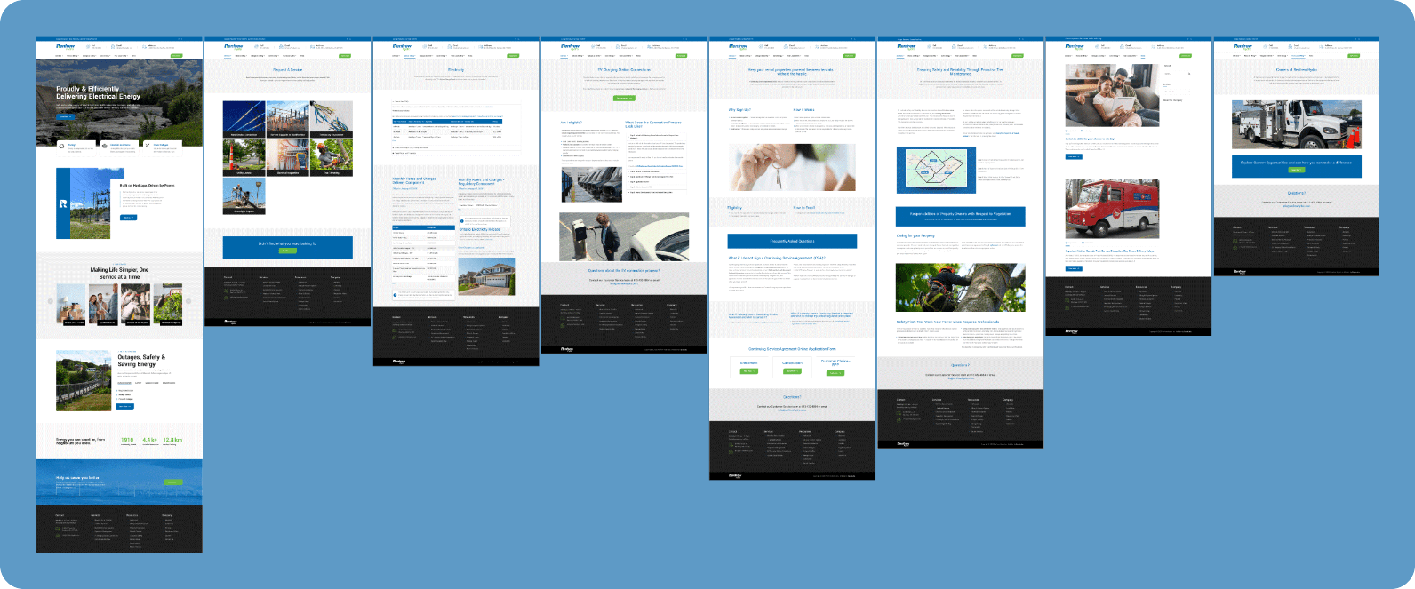 The Renfrew Website  Solution