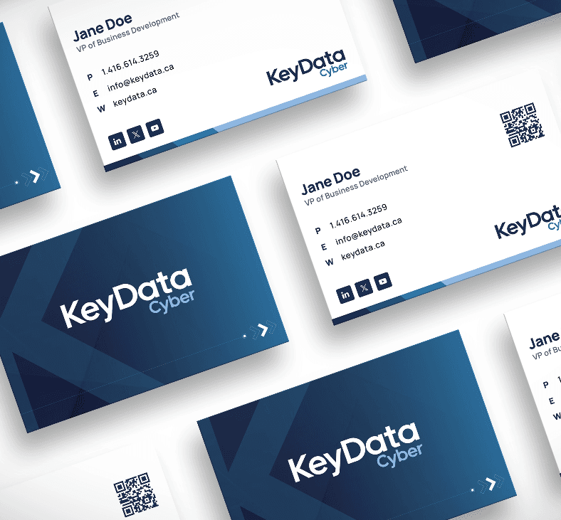 KeyData Cyber business cards