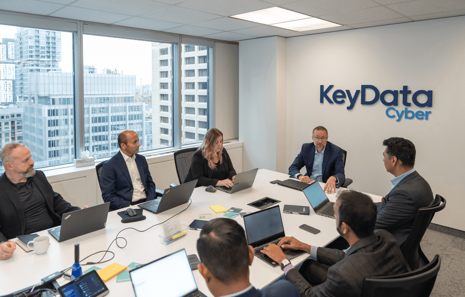 KeyData Cyber laptop mockup