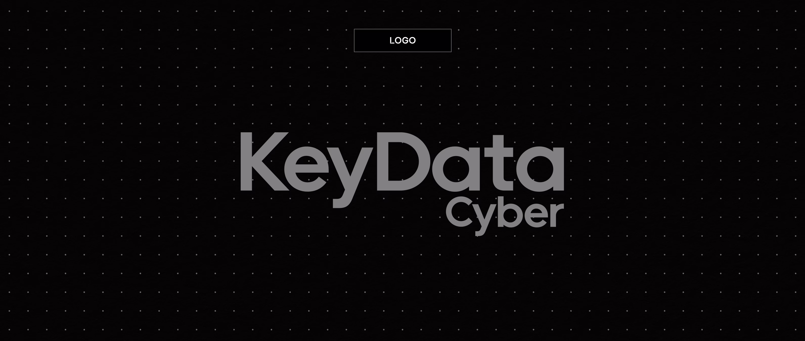 KeyData Cyber logo concept